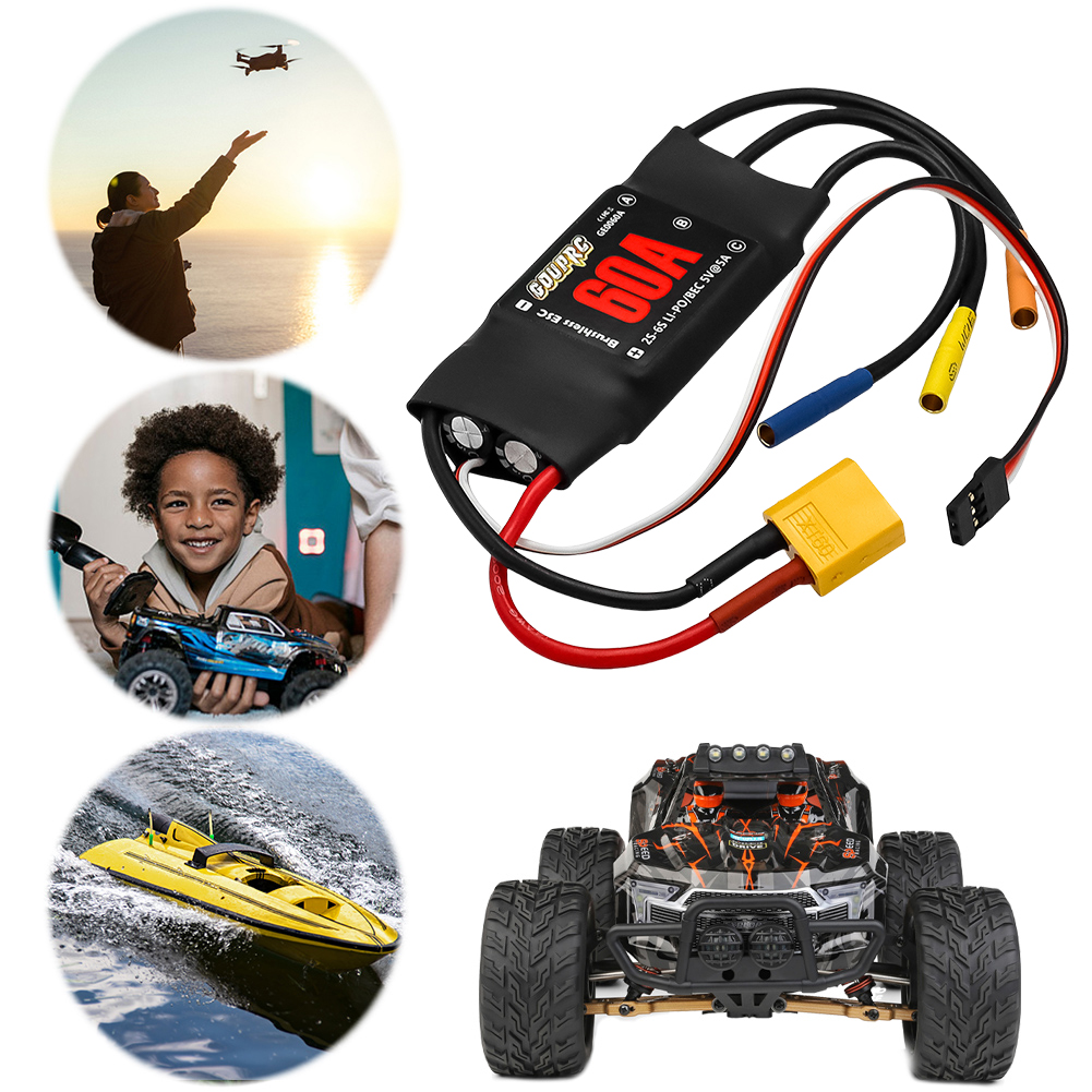60A Electronic Speed Controlle - Rc Helicopter Electric recension och pris