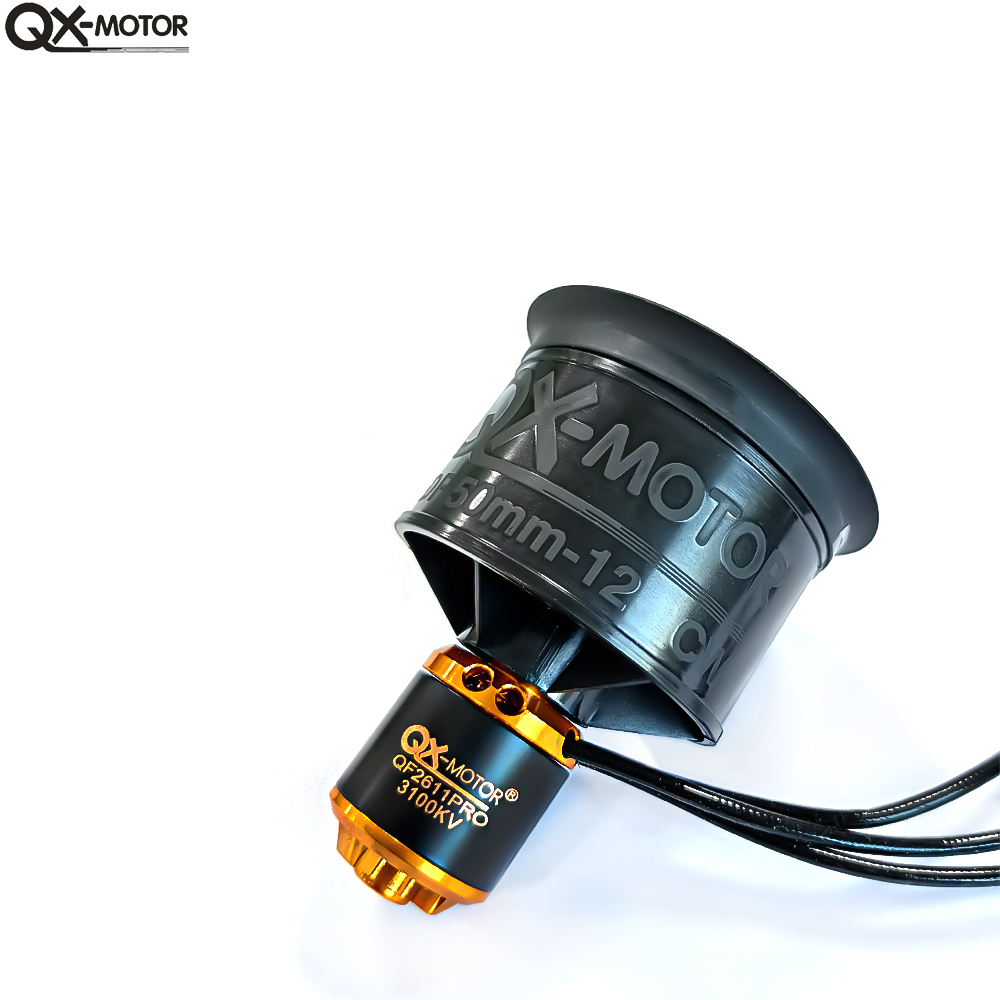 50mm 12 Blade EDF Fan QX-MOTOR - Rc Helicopter Blade recension och pris
