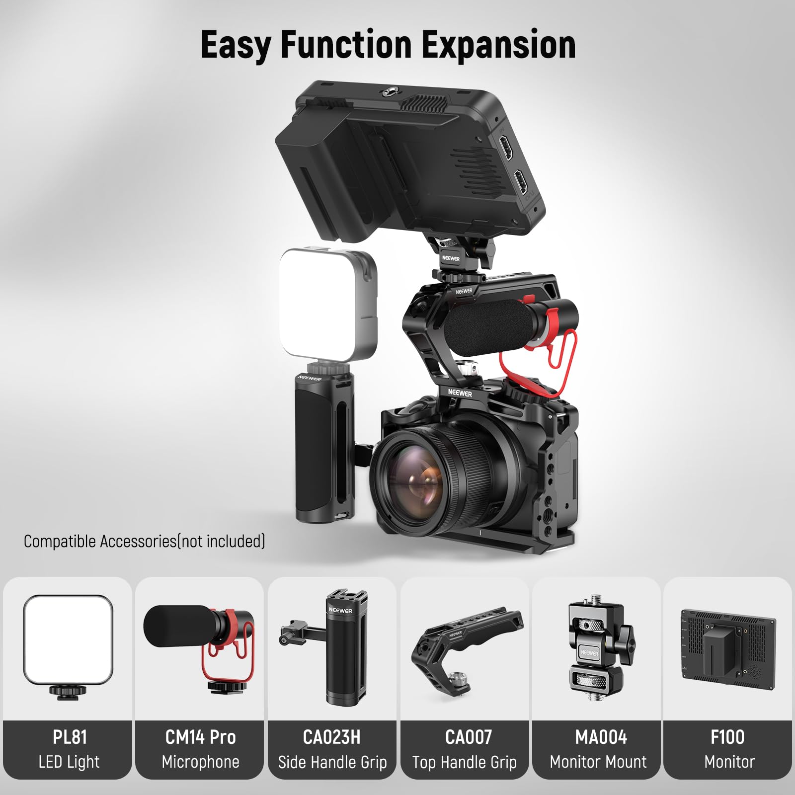 NEEWER R50 Camera Cage Compati - Canon Camera Eos R50 recension och pris