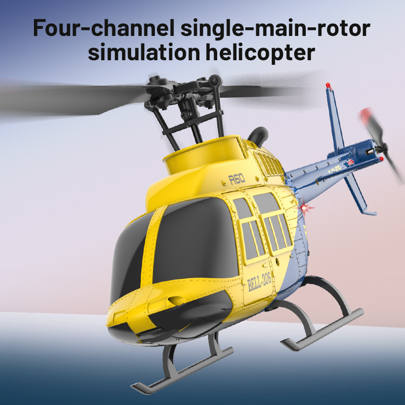 NEW A60 Rc Plane Helicopte 2.4 - Rc Helicopter Gyro recension och pris