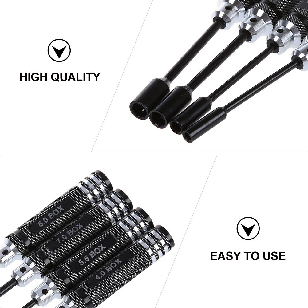 4Pcs Hex Socket Screwdriver To - Rc Helicopter Tool Kit recension och pris