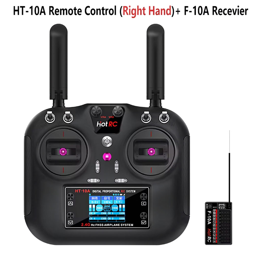 Hotrc HT-10A 2.4G 10CH Transmi - Rc Helicopter Motor recension och pris