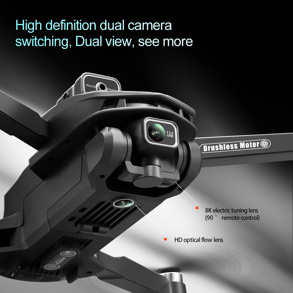 V168 PRO Max GPS Drone 8K Prof - Rc Helicopter Electric recension och pris