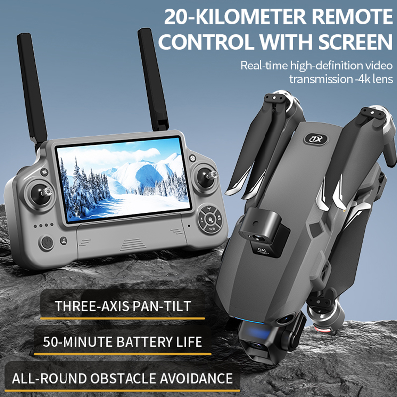 2026 New 8K Dual Camera Drone  - Rc Helicopter Electric recension och pris