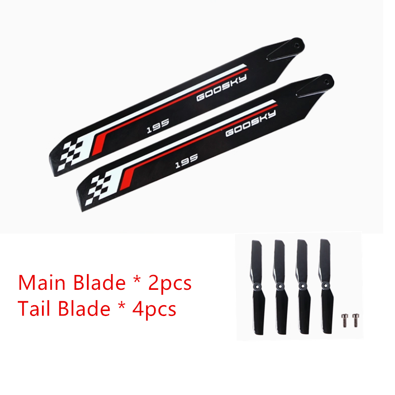 GOOSKY S2 Max / S2 Ultra 6CH R - Rc Helicopter Blade recension och pris
