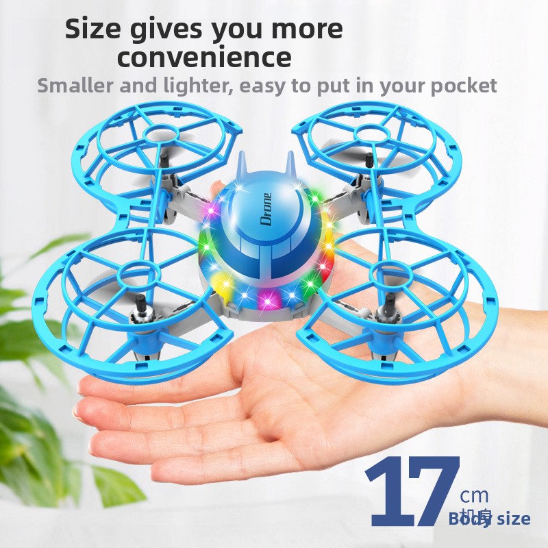 Mini RC Drone with LED Lights, - Rc Helicopter Electric recension och pris