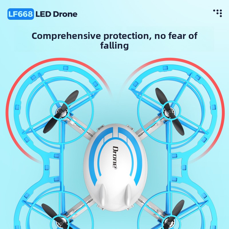 Mini RC Drone with LED Lights, - Rc Helicopter Electric recension och pris