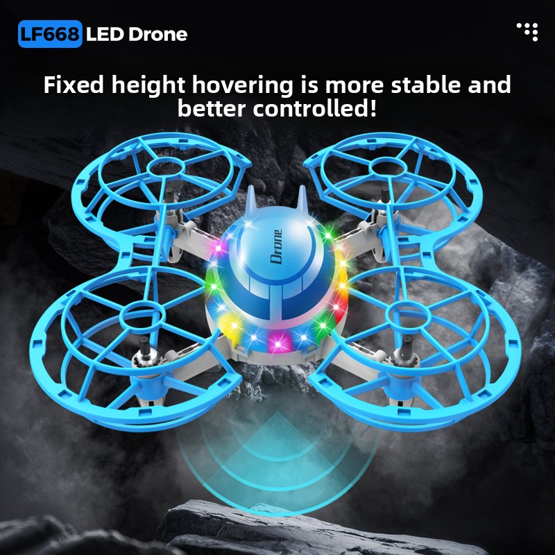 Mini RC Drone with LED Lights, - Rc Helicopter Electric recension och pris