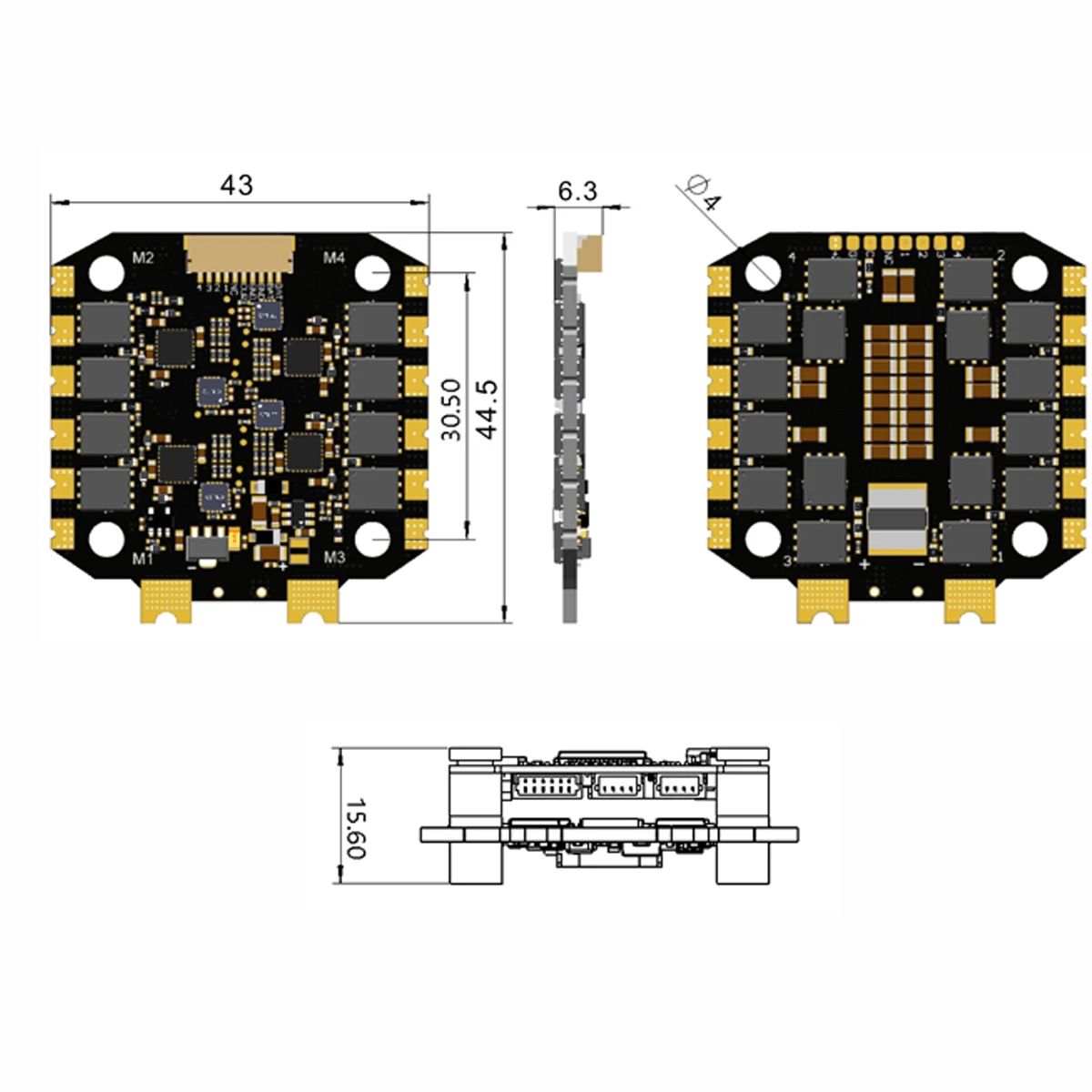 F4 F405 F7 F722 Flight Control - Betaflight Fc F7 recension och pris